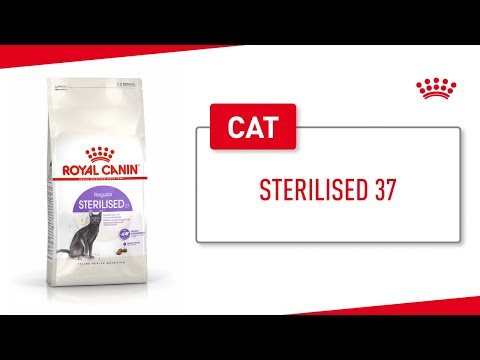 Royal Canin Sterilised 4kg video