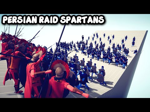 SPARTANS Vs PERSIAN - TABS - Totally Accurate Battle Simulator