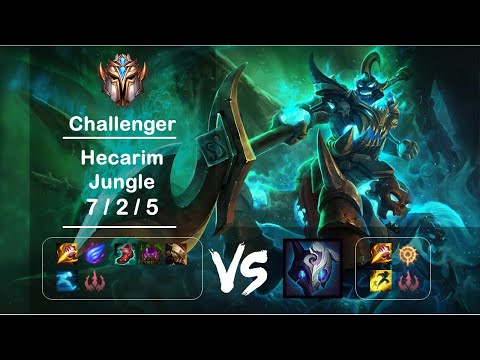 KR Challenger Jungle Hecarim vs Kindred Ep.2059