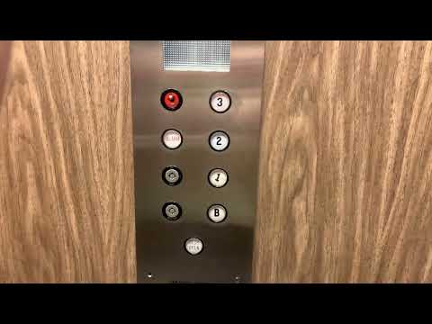 Vintage Standard elevator Schafer building Towson Maryland