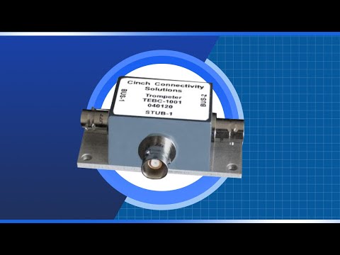 Cinch Connectivity Solutions CCS-Trompeter 1553 Bus Couplers and Cable Assembly | New Product Brief