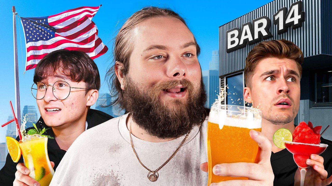 We Taught Americans how to Drink Australian (ft. @ludwig, @MichaelReeves & @PaymoneyWubby)