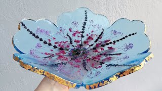 Learn How to Make a Stunning Resin Flower Dish for Your Home