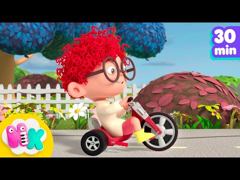 I Love To Ride My Bicycle 🚲 Bike Song for Kids | HeyKids Nursery Rhymes