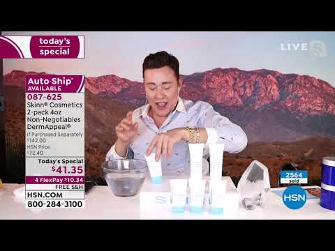 Skinn Cosmetics 2pack 4 oz. NonNegotiables DermAppeal