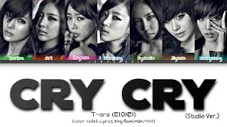Download lagu T-ara (티아라) - Cry Cry (Studio Ver.)(Color Coded Lyrics Eng/Rom/Han/가사) mp3