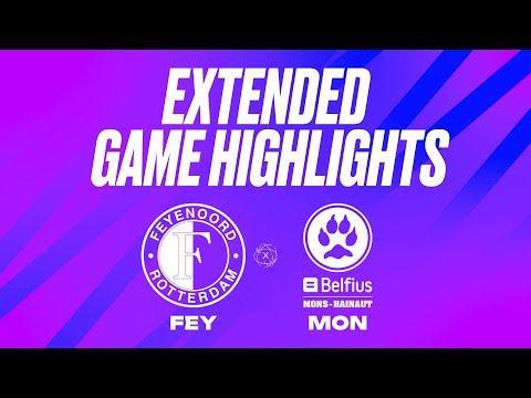 Zeeuw & Zeeuw Feyenoord Basketball vs. Union Mons-Hainaut - Game Highlights