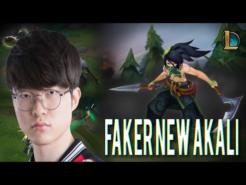 SKT T1 FAKER NEW AKALİ (KR SOLOQ REPLAY) PATCH 8.16