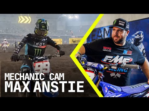 RAW Mechanic Chest Cam: Max Anstie’s Swedish GP (World Supercross)