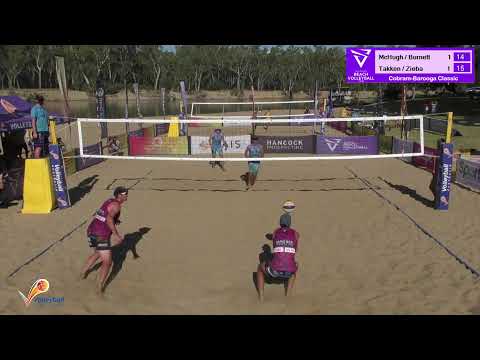 ABVT Cobram: Men's Elite - Takken / Zieba v McHugh / Burnett