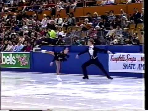 1990 Skate America - Exhibition - Marina Eltsova & Andrei Bushkov URS