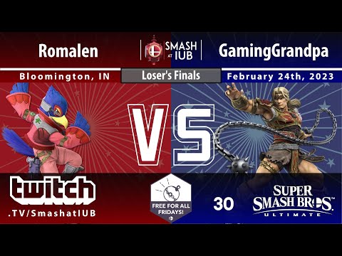 Free For All Fridays 30 Losers Finals: Romalen (Falco) vs GamingGrandpa (Simon)