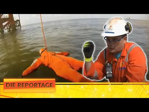 "Mann über Bord?" - Der Alltag als Arbeiter auf einer Öl-Bohrinsel | Die Reportage | ATV