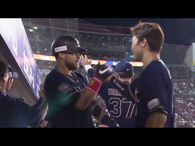 【1回表】一発で先制!! バファローズ・ロメロ 2試合連続の25号ホームラン!! 2017/9/21 E-Bs