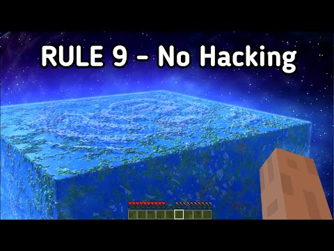 Breaking Rules in Minecraft SMP without getting Banned