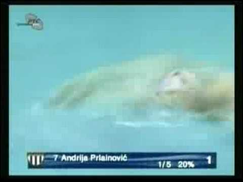 Andrija Prlainovic Great Goal water polo