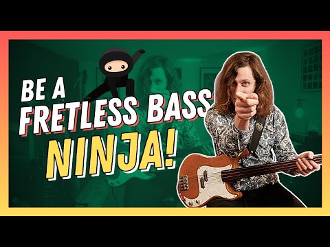 How To Play Fretless Bass In Tune (with Freddie Draper) [FREE PDF]