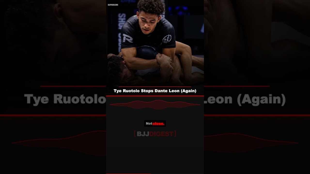 Tye Ruotolo Stops Dante Leon (Again) #Shorts