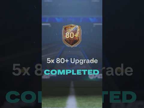 Is the 5x 80+ Upgrade any good? 🧐 #shorts #short #fc26 #eafc26 #packopening #sbc