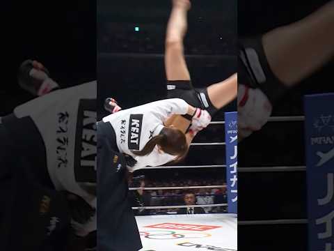 【旋風投げからの裸絞め】合気道女子 vs 総合格闘技#異種格闘技 #合気道 #Aikido #MMA #Budo #Grappling