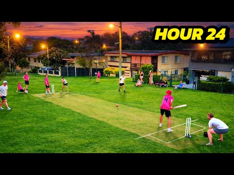 24 HOUR Cricket Challenge in Australia 🇦🇺