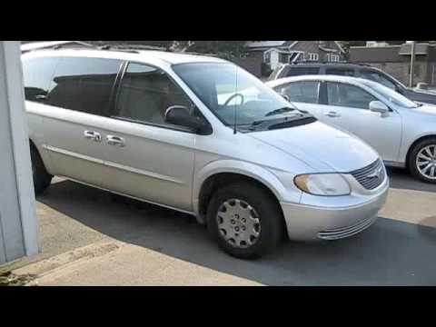 2001 Chrysler Town and Country Repo First Start and Full Tour