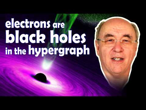 Electrons are black holes in the hypergraph with Stephen Wolfram
