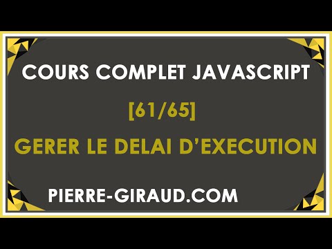 COURS COMPLET JAVASCRIPT 1 65 Présentation du cours JavaScript