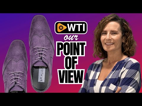 bravo! Men Dress Shoe King Classic Lace-up Oxford Plain or Cap Toe or Wingtip Leather Sock Medium and Wide Width Size from 6 to 18 Black Brown Cognac Blue Purple Red 10.5 Wide Purple - WTI product video review