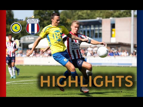 Highlights FC Lisse - Excelsior Maassluis (1-1)