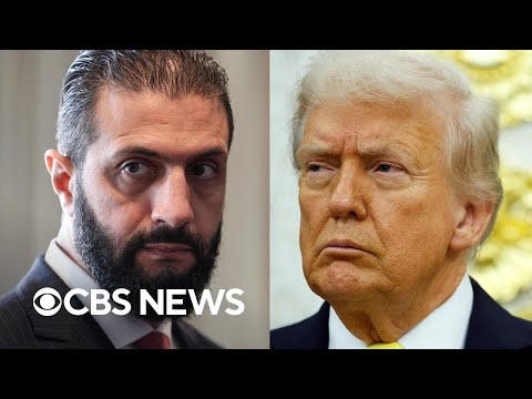 Syrian President Ahmed al-Sharaa, once an al Qaeda leader, meeting Trump at White House