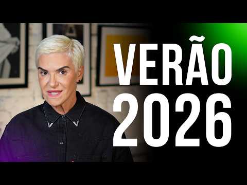 TENDÊNCIAS que vão BOMBAR no VERÃO 2026