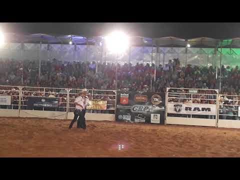 Locutor Júlio Henrique  na Festa do Peão de Oscar Bressane