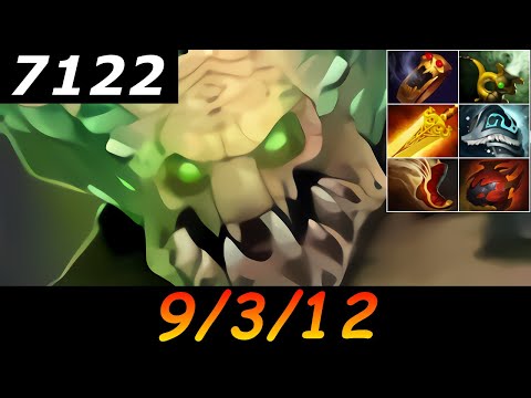 Dota 2 Underlord 7122 MMR 9/3/12 (Kills/Deaths/Assists) Ranked Full Gameplay