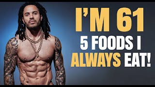 Lenny Kravitz (61): &quot;These 5 Foods Keep My Body 20 Years Younger!&quot;