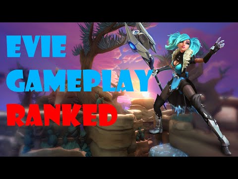 Paladins Evie ranked gameplay - intense game