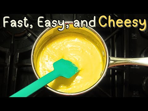 How to Make a Simple Cheese Sauce | Easy, Peasy, and Very Cheesy!