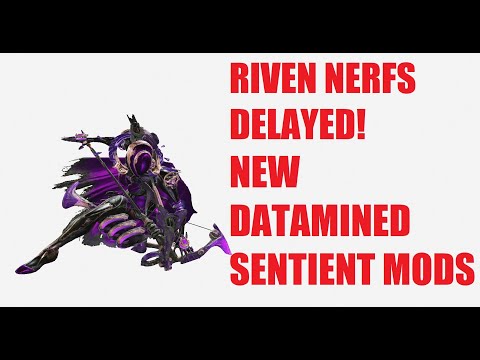 Riven Changes DElayed, New Corrupted Mods? l Warframe The Scarlet Spear