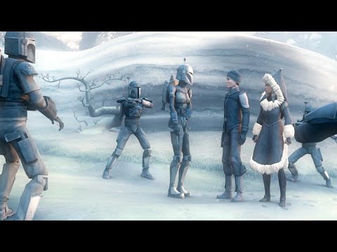 Ahsoka Tano vs Bo-Katan & Death Watch [4K HDR] - Star Wars: The Clone Wars