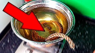 Как сделать свечу для рыбалки