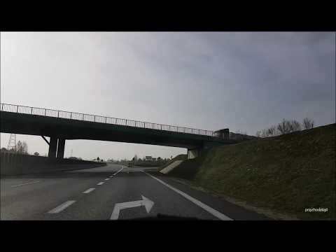 Wyszków - przejazd od węzła Wyszków Połnoc ulicą Białostocką i obwodnicą śródmiejską do DK62