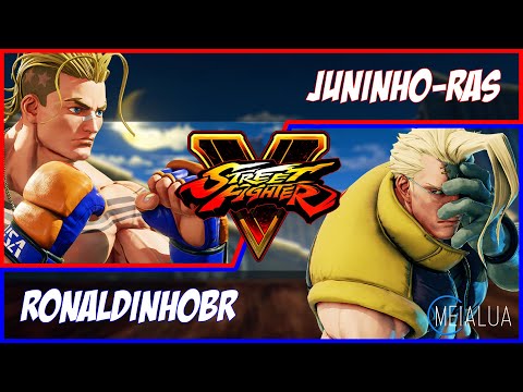 SFV CE - JUNINHO-RAS(LUKE) VS RonaldinhoBR(NASH) 🌘 MeiaLua 🌘