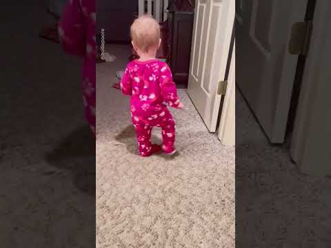 BABY GIRL GETS SCARED BY HER MOTHER