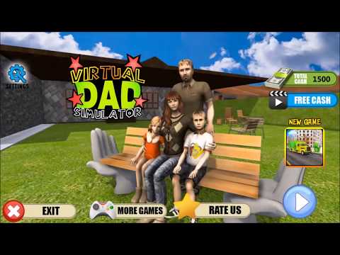 Virtual Dad Simulator : Happy Virtual Family Man
