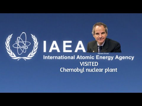 IAEA Chief Rafael Mariano Grossi visited the Chernobyl nuclear plant