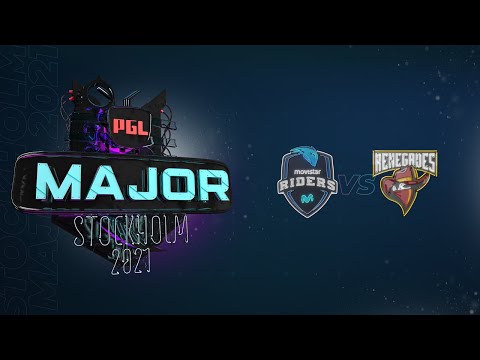 [4K] Movistar Riders vs Renegades - PGL Major Stockholm 2021 - Challengers Stage - Day 1