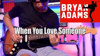 Bryan Adams - When You Love Someone | Slide Guitar Solo Cover