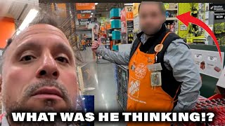 Home Depot treated this YouTuber "WORSE THAN A SHOP LIFTER"