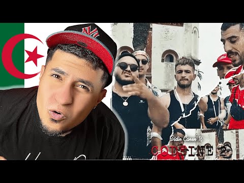 🇩🇿 2 Legends "TRAP KING" & "DIDINE CANON 16 | Codeine 2 (REACTION!!!!)🤯🔥