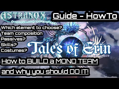TALES OF ERIN How to build a mono team and why you should do it! - Guide Tips & Tricks - Best Heroes